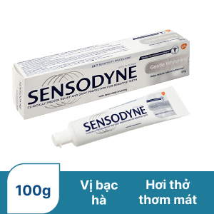 What are the benefits of using Sensodyne toothpaste for sensitive teeth?