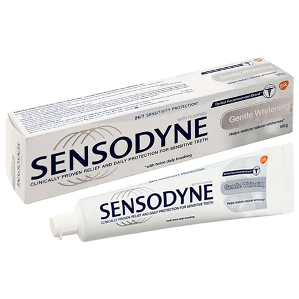 Kem đánh răng Sensodyne Gentle Whitening trắng răng