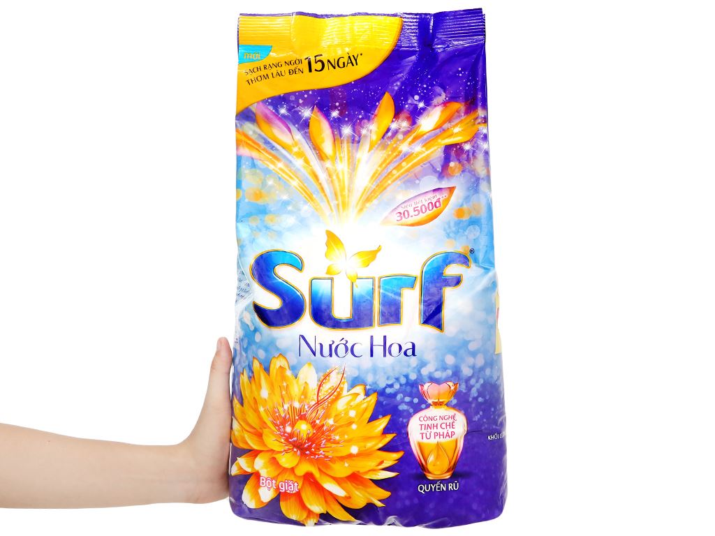 Bột giặt Surf hương nước hoa quyến rũ 5.5kg 4