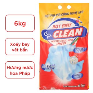Bột giặt dp CLEAN hương nước hoa Pháp 6kg