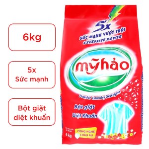 Bột giặt Mỹ Hảo 5X diệt khuẩn 6kg