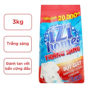 Bột giặt IZI HOME trắng sáng 3kg