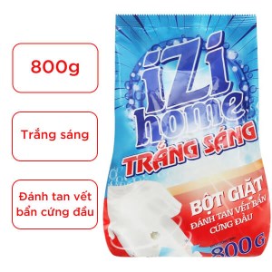 Bột giặt IZI HOME trắng sáng 800g