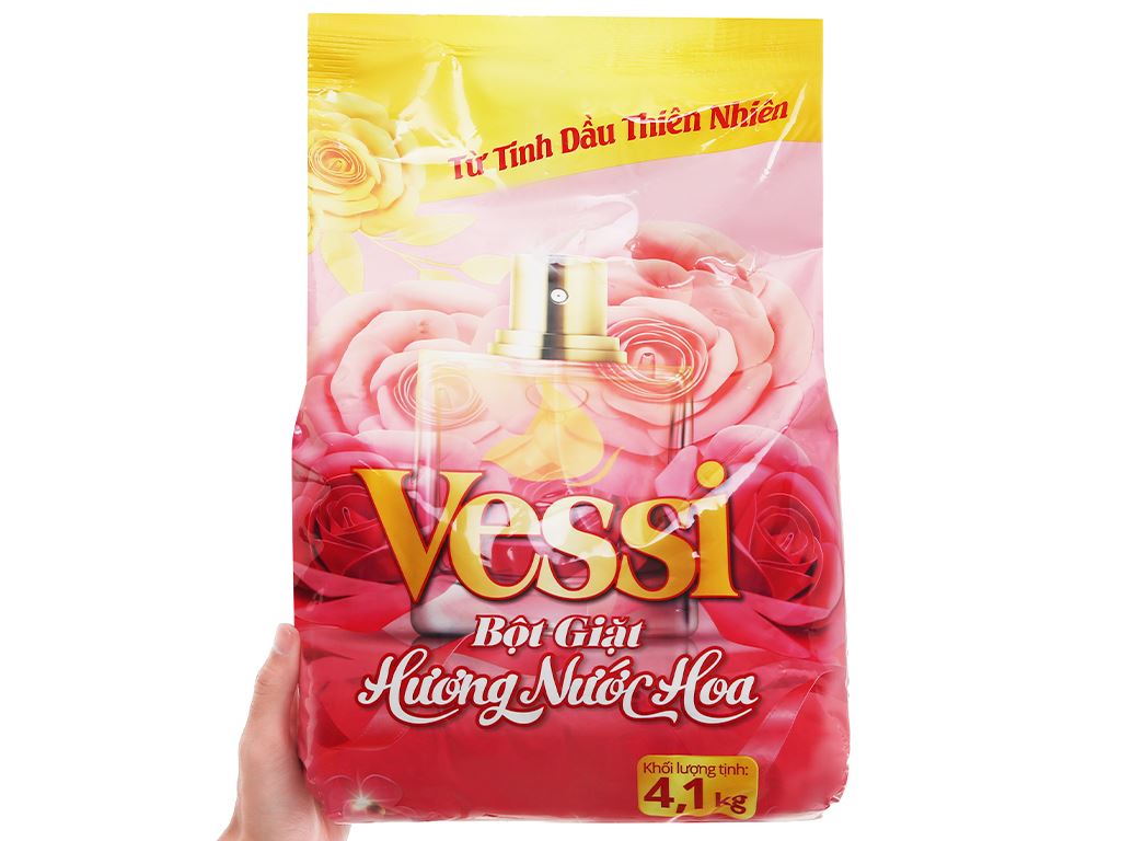 Bột giặt Vessi hương nước hoa 4.1kg 4