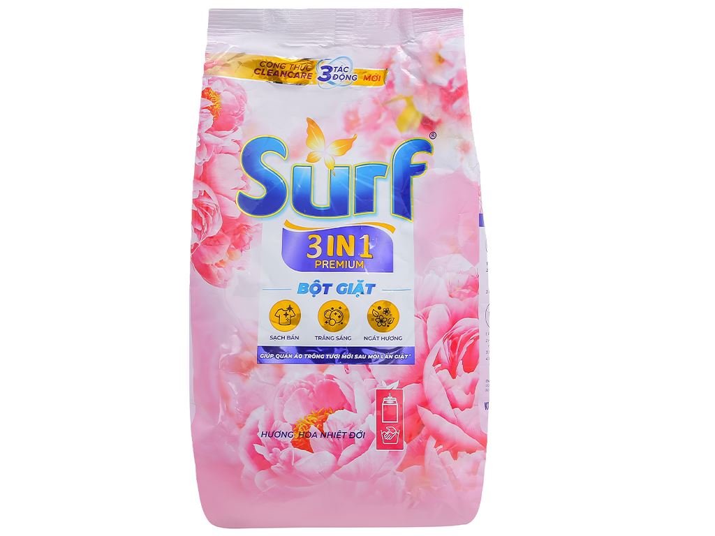Bột giặt Surf hương hoa nhiệt đới 2.7kg 1