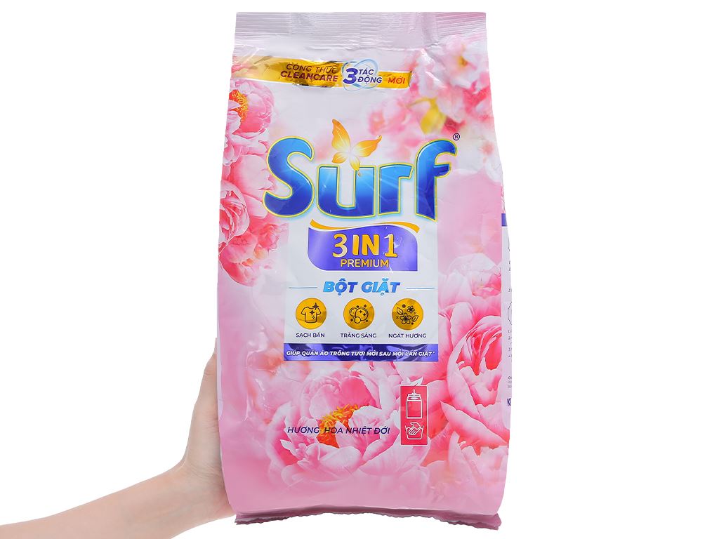 Bột giặt Surf hương hoa nhiệt đới 2.7kg 6