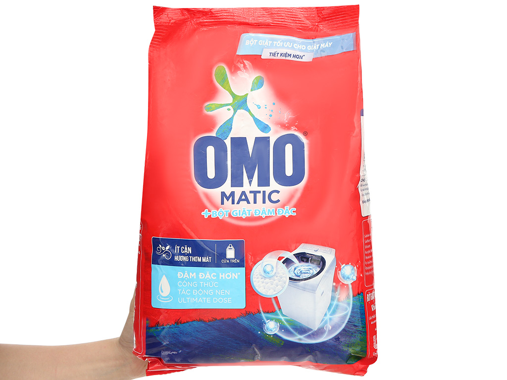 Bột giặt OMO Matic cửa trên 6kg 7