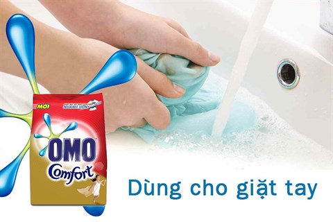 Bột giặt Omo Comfort Tinh dầu thơm 5.5kg