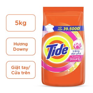 Bột giặt Tide trắng đột phá hương Downy 5kg