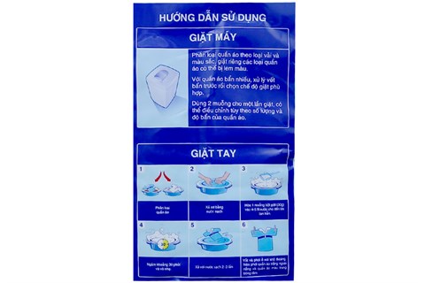 Bột giặt Viso Ngời sáng hương Chanh 6kg