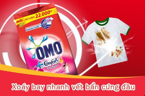 Bột giặt Omo Comfort Tinh dầu thơm diệu kỳ 5.5kg