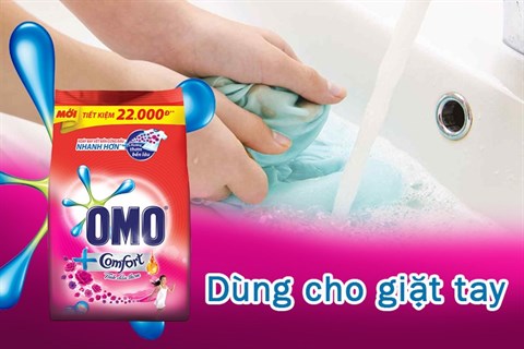 Bột giặt Omo Comfort Tinh dầu thơm diệu kỳ 5.5kg
