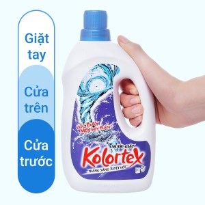 Nước giặt Kolortex trắng sáng tuyệt vời chai 1 lít