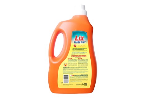 Nước giặt Lix hương nước hoa 3,8kg