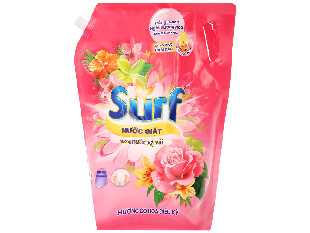 2 Nước Giặt Surf Hương Diệu Kỳ Túi 31 Lít Bách Hoá Xanh 7059