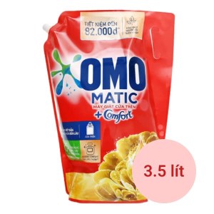 Nước giặt OMO Matic hương Comfort tinh dầu thơm túi 3.5 lít