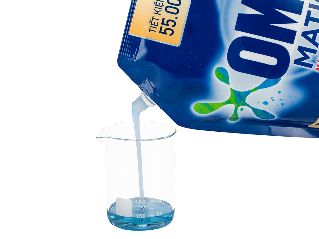 Nước giặt OMO Matic cửa trước khử mùi thư thái hương hoa oải hương túi 2.8kg 3