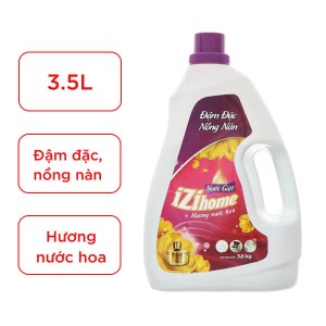 Nước giặt IZI HOME hương nước hoa chai 3.5 lít
