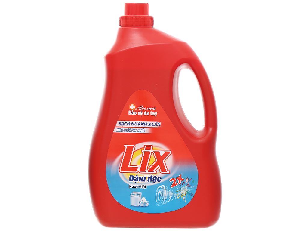 Nước giặt Lix đậm đặc chai 3.65 lít 1