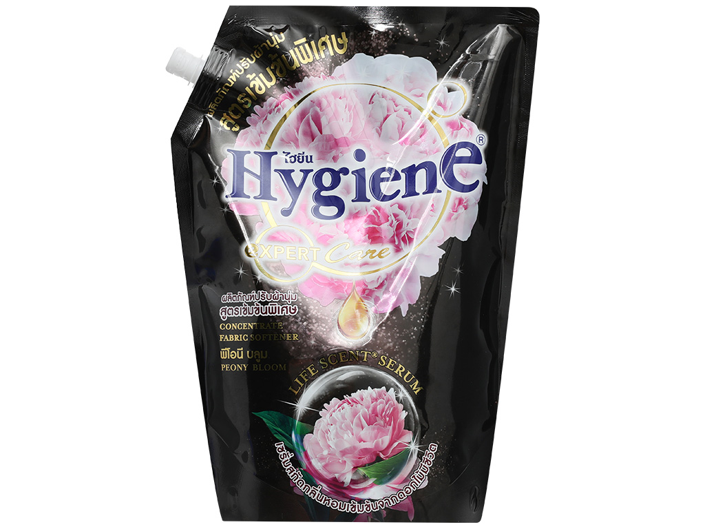 Nước xả vải Hygiene Expert Care đen hương hoa túi 1.15 lít 1