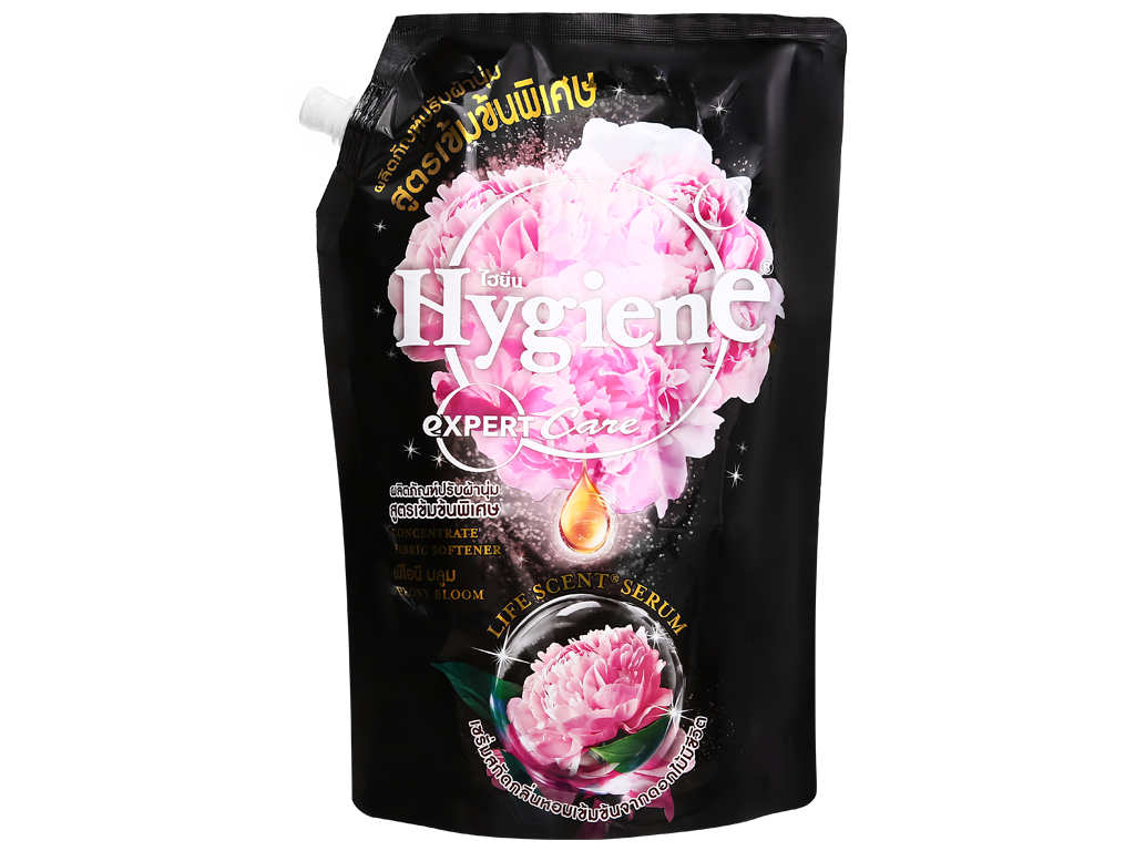 Nước xả vải Hygiene Expert Care đen hương hoa túi 1.3 lít 1