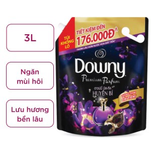 Nước xả vải Downy hương nước hoa huyền bí túi 3 lít