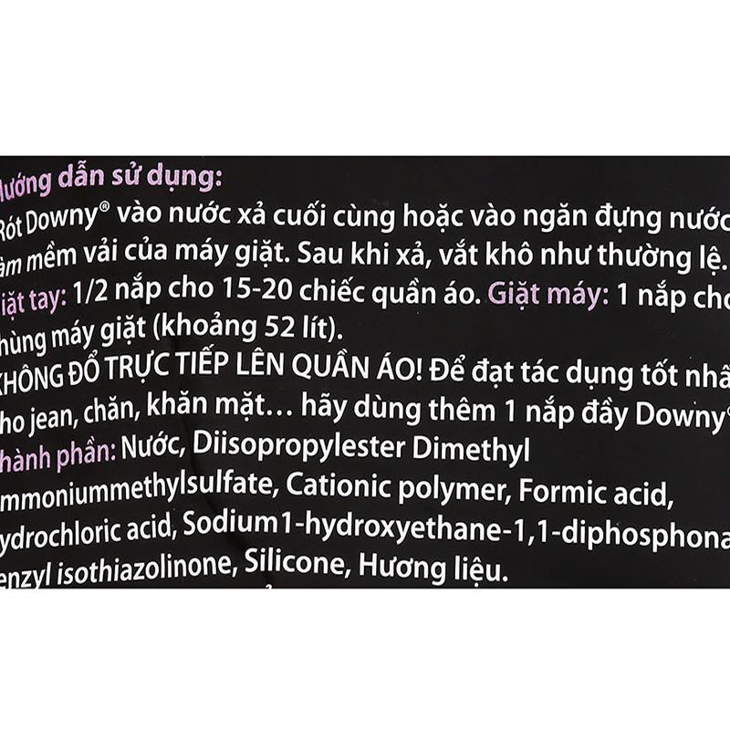 Nước xả Downy Huyền Bí hương nước hoa túi 2 lít 11