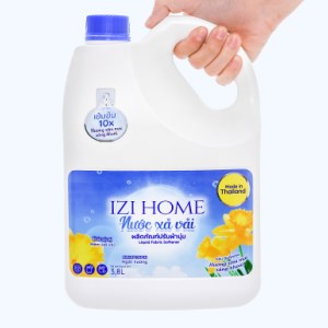 Nước xả vải IZI HOME hương sớm mai can 3.8 lít