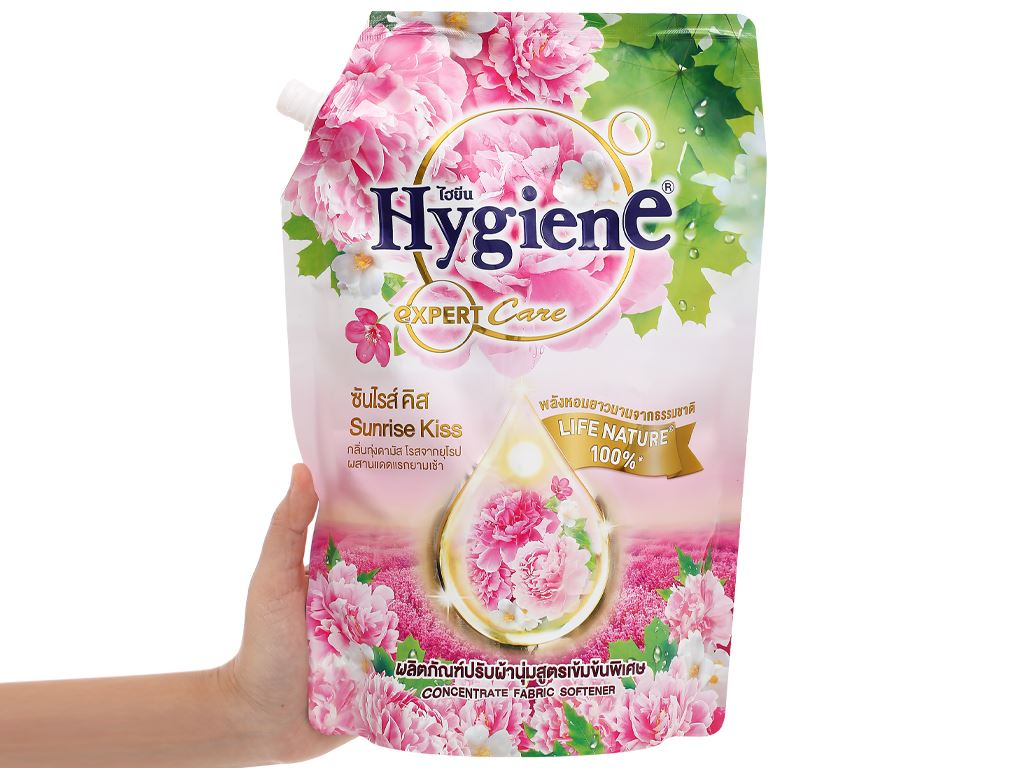 Nước xả vải Hygiene bình minh hồng 1.15 lít 2