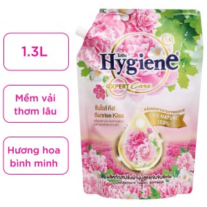 Nước xả vải Hygiene bình minh hồng 1.3 lít