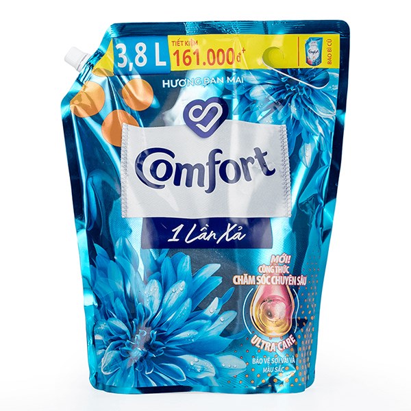 Nước xả Comfort 1 Lần Xả hương ban mai túi 2.8 lít 13