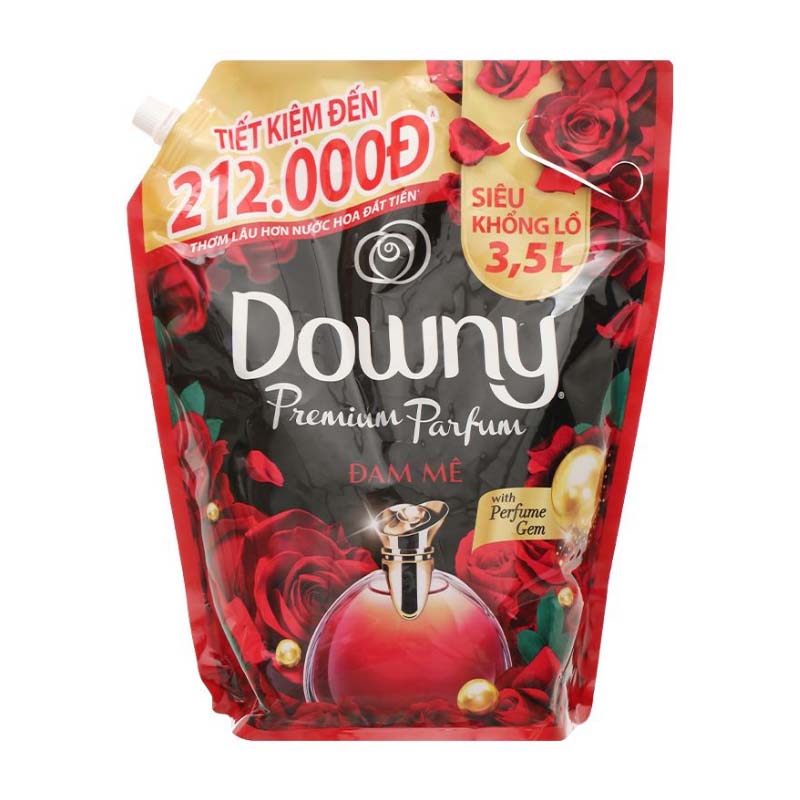Nước xả Downy Đam Mê hương nước hoa túi 3.5 lít 2