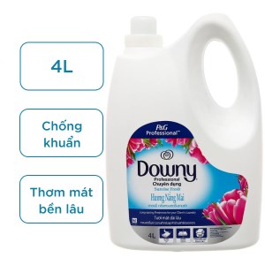 Nước xả vải Downy hương nắng mai chai 4 lít