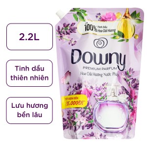 Nước Xả Vải Comfort Hương Nước Hoa Thiên Nhiên Rose túi (2.4L)