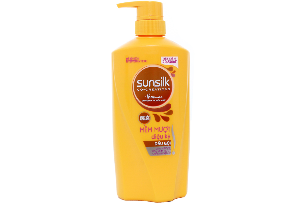 Combo Dầu gội 650g và xả 320g Sunsilk vàng diệu kỳ