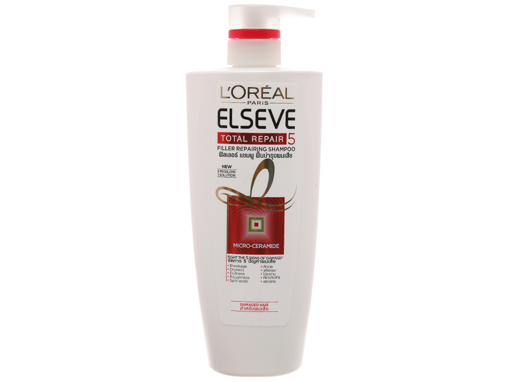 Dầu gội phục hồi hư tổn L'Oréal Elseve Total Repair 650ml 1