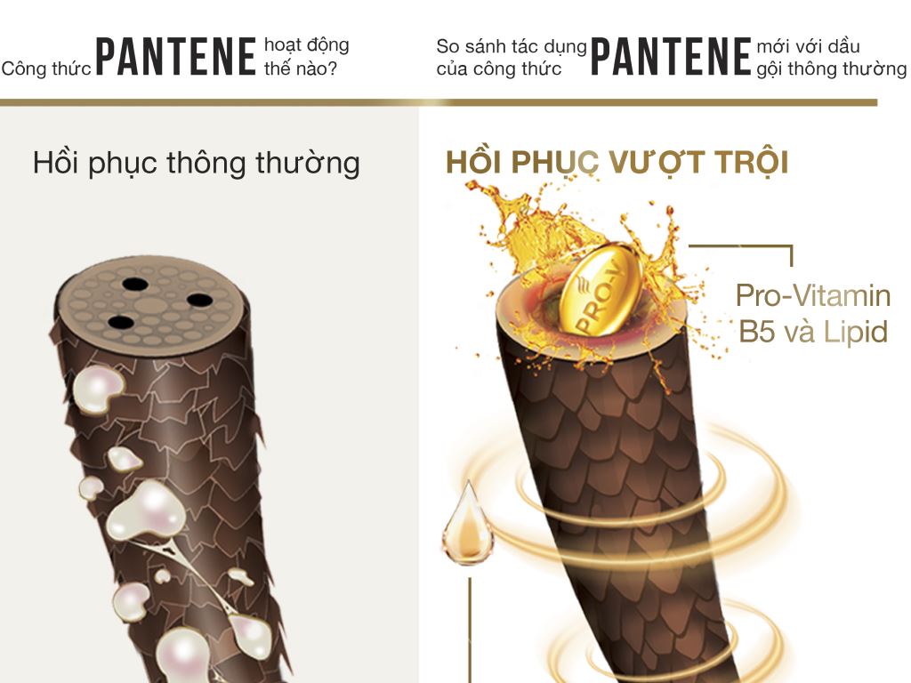 Dầu gội Pantene PRO-V dưỡng chất mềm mượt óng ả 1.2 lít 2
