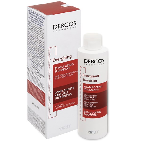 Dầu gội Vichy Dercos Energisant giảm rụng tóc chai 200ml