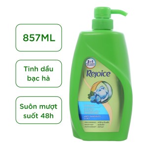 Dầu gội Rejoice sạch gàu 3 trong 1 857ml
