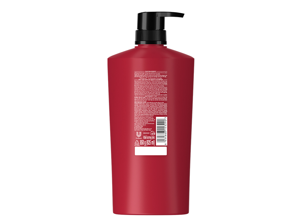 Dầu gội TRESemmé Keratin Smooth tinh dầu Argan vào nếp chuẩn salon 825ml 3