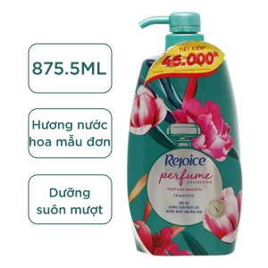 Dầu gội nước hoa Rejoice hương mẫu đơn mềm mượt 875.5ml