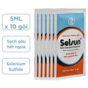 Dầu gội chống gàu Selsun 5ml x 10 gói