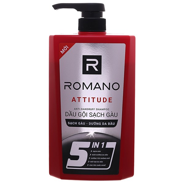 Dầu gội Romano Attitude tóc khỏe, sạch gàu chai 650g