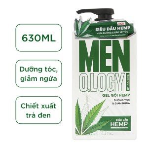 HEMP Men.O.Logy Shampoo Gel nährt das Haar und lindert Juckreiz 630ml