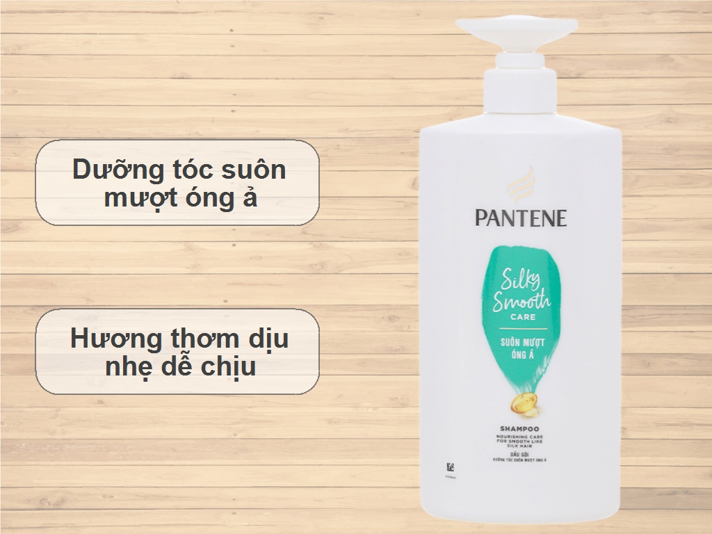 Dầu gội suôn mượt Pantene 650ml giá tốt tại Bách hoá XANH