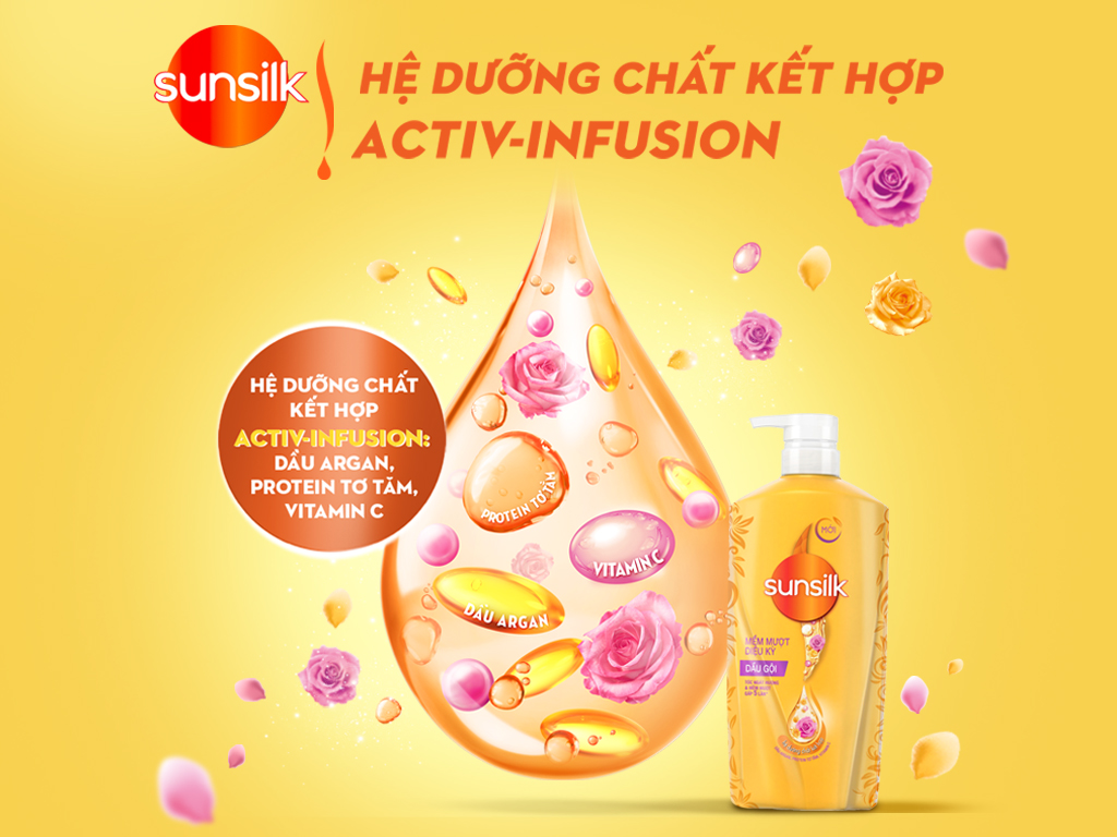 Dầu gội Sunsilk mềm mượt diệu kỳ 631ml 8