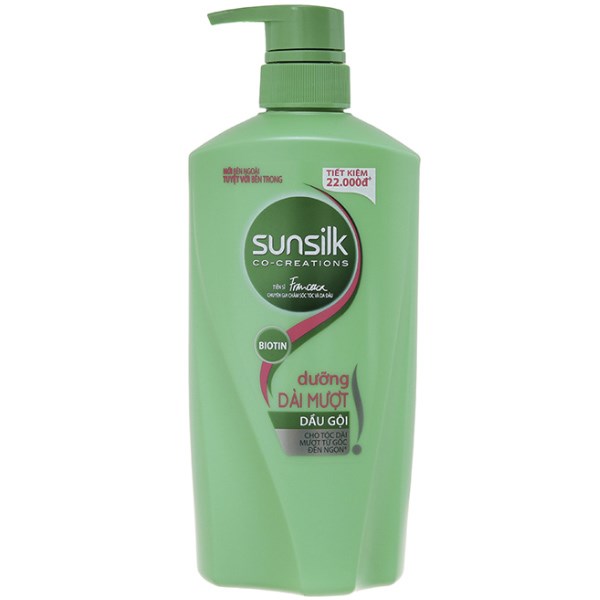 Dầu gội Sunsilk dưỡng dài mượt chai 650g chai 650g
