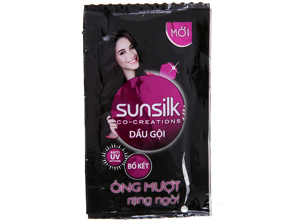 Dầu gội Sunsilk óng mượt rạng ngời 5.8ml x 10 gói 1