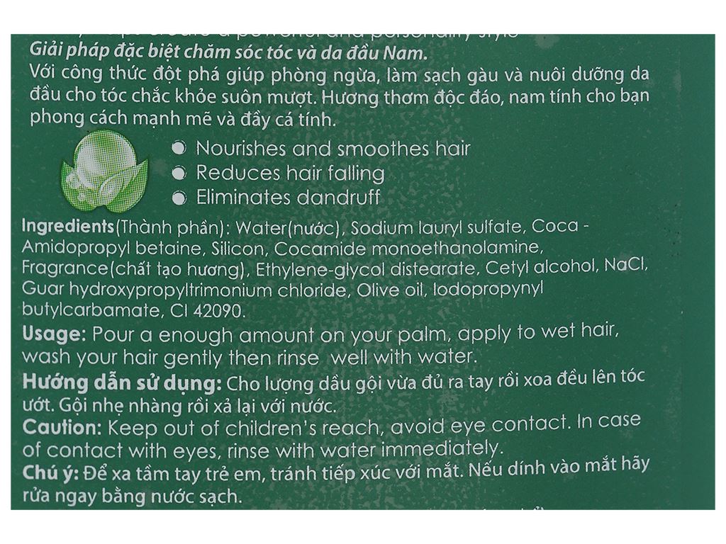 Dầu gội Ramus Men Conditioning Shampoo 350ml 4