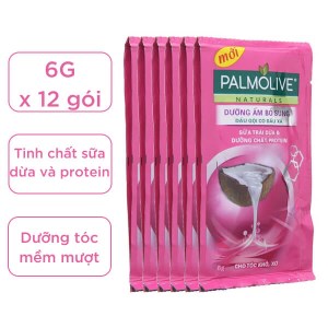 Dầu gội Palmolive dưỡng ẩm bổ sung 6g x 12 gói